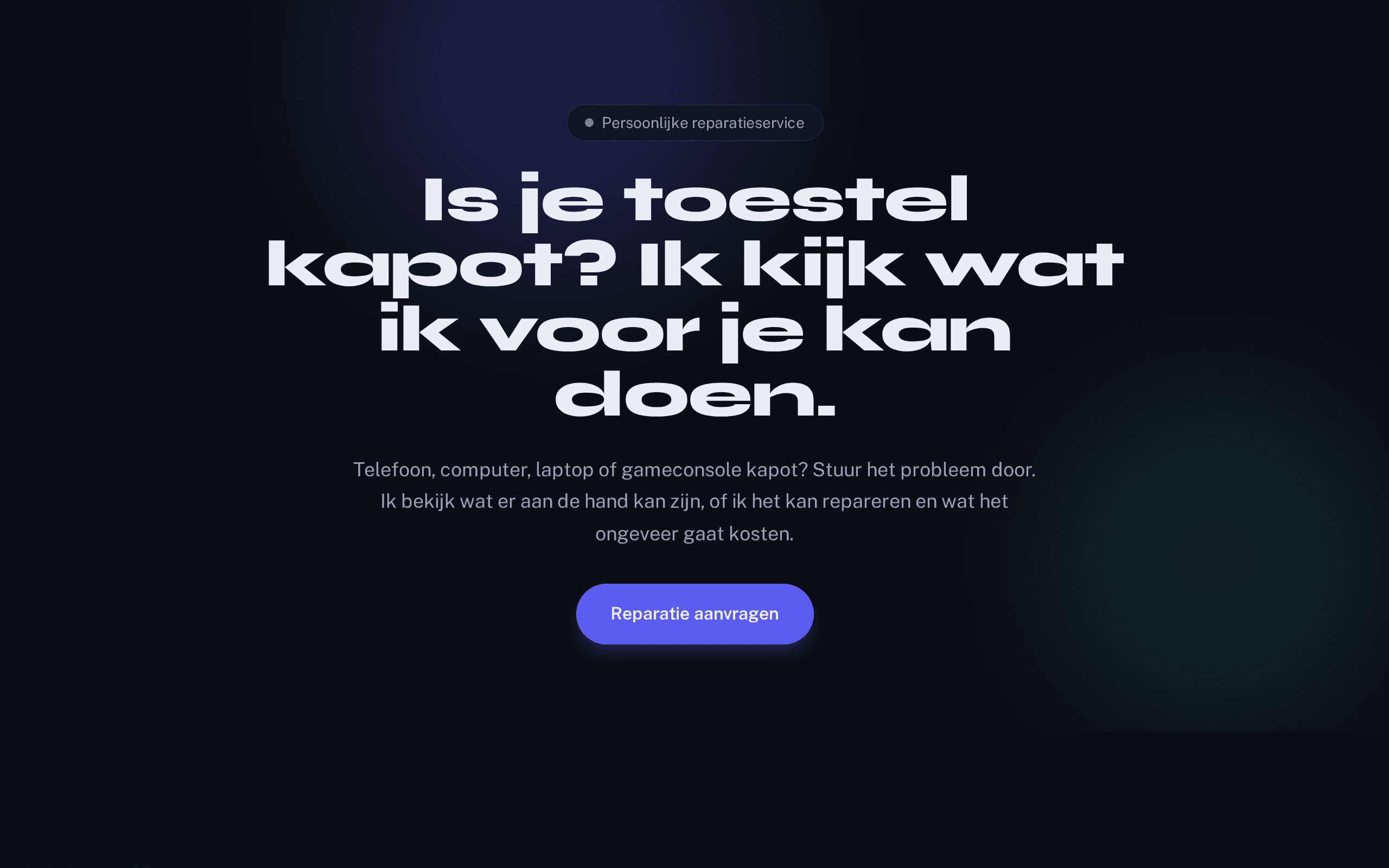 Screenshot of FixBuddy