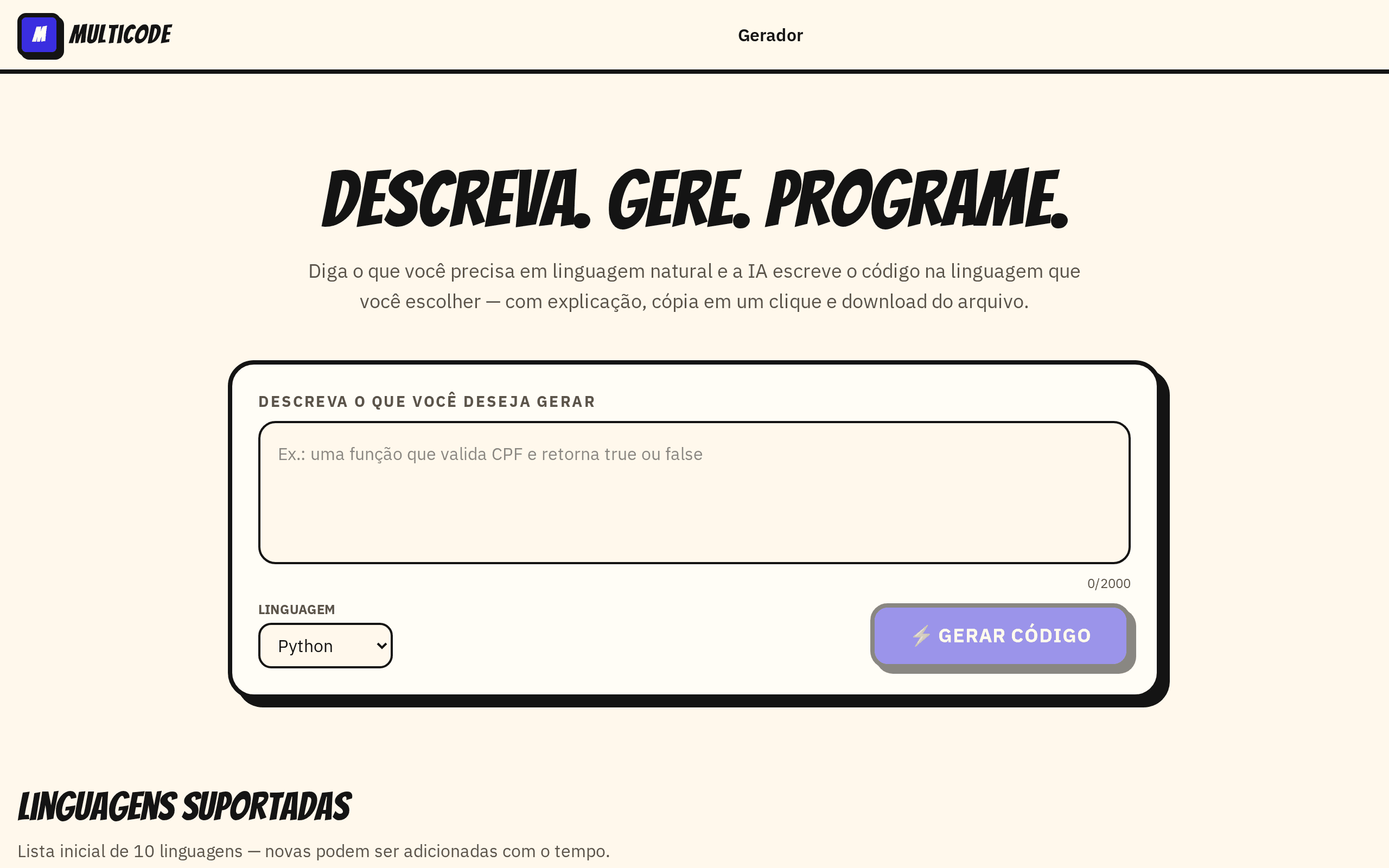 Screenshot of ComicAI