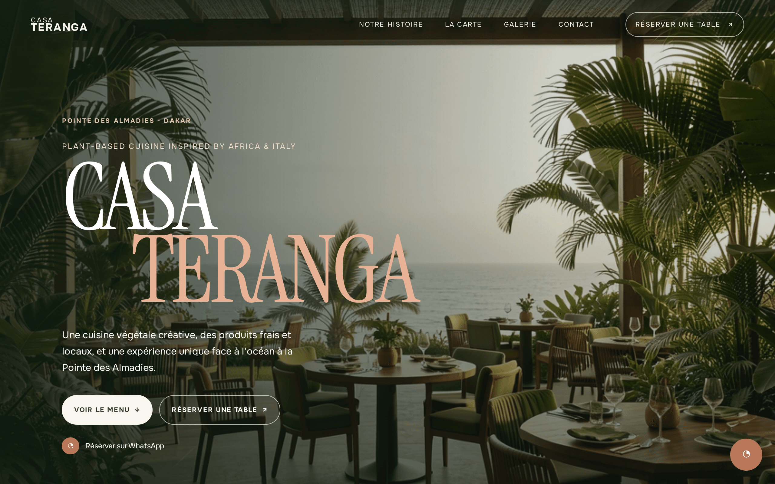 Screenshot of Casa Teranga
