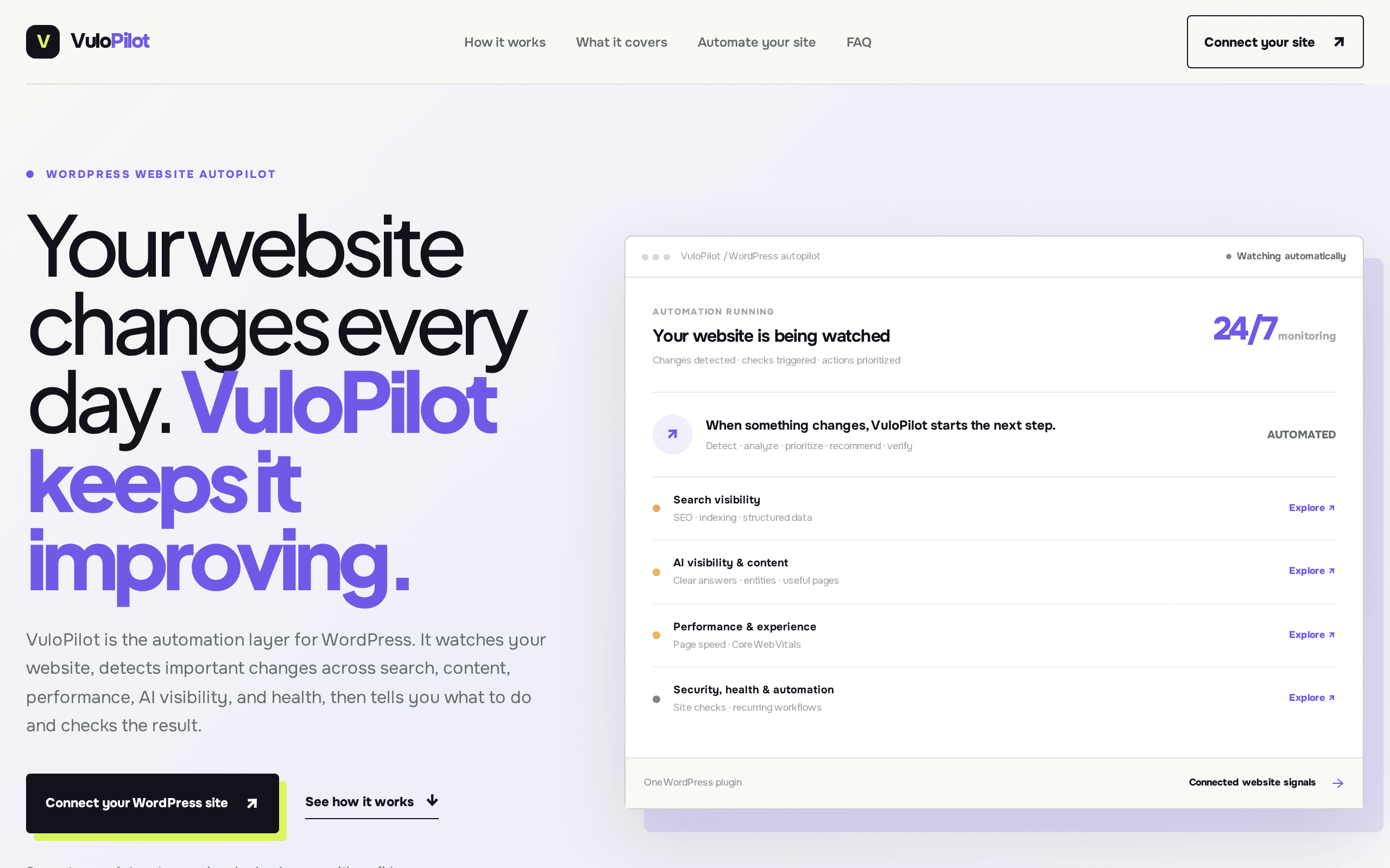 Screenshot of VuloPilot