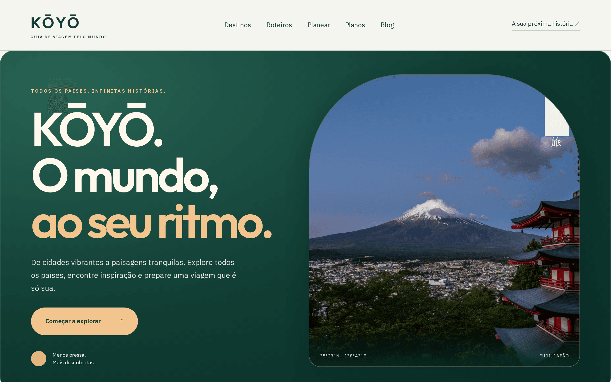 A slow travel guide to Japan built for wanderers who set their own pace.