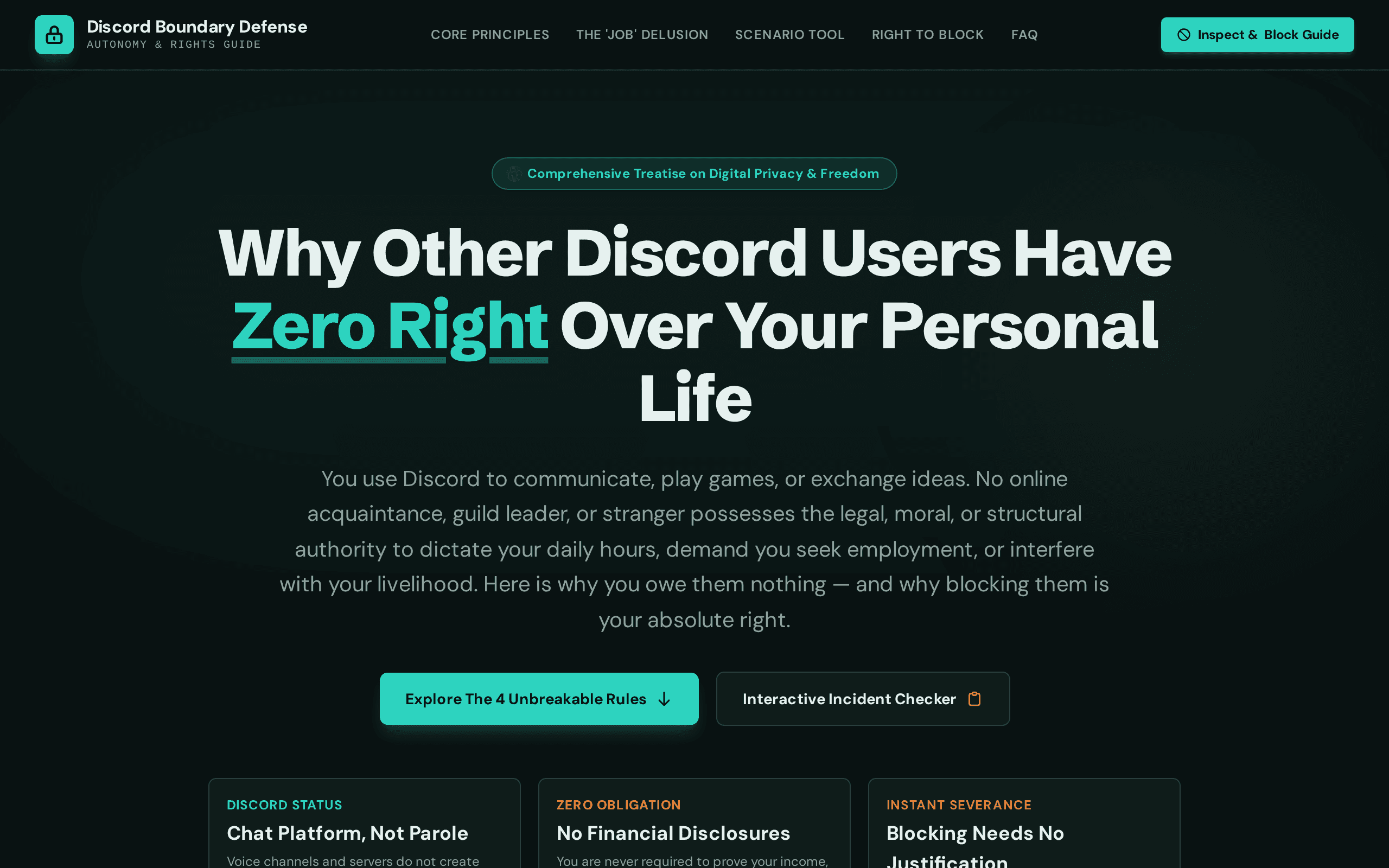 Screenshot of Other Users