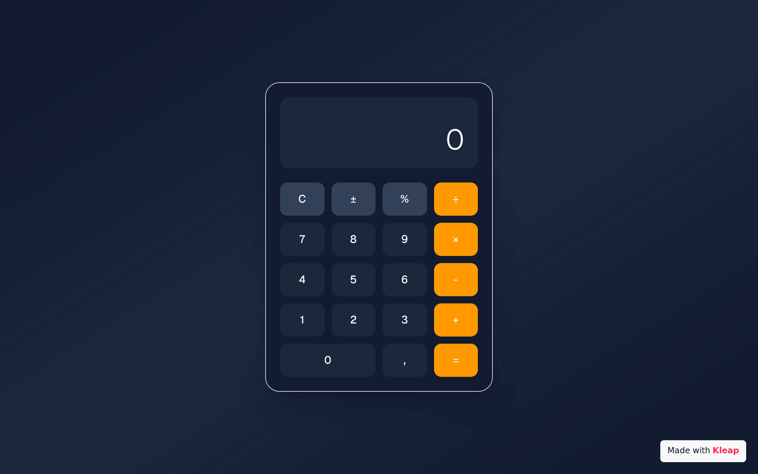 Test Calculator