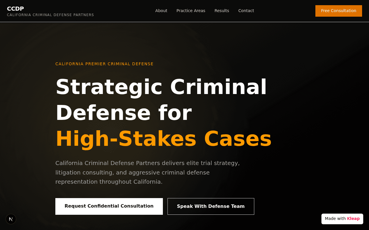 California Criminal Defense Partners