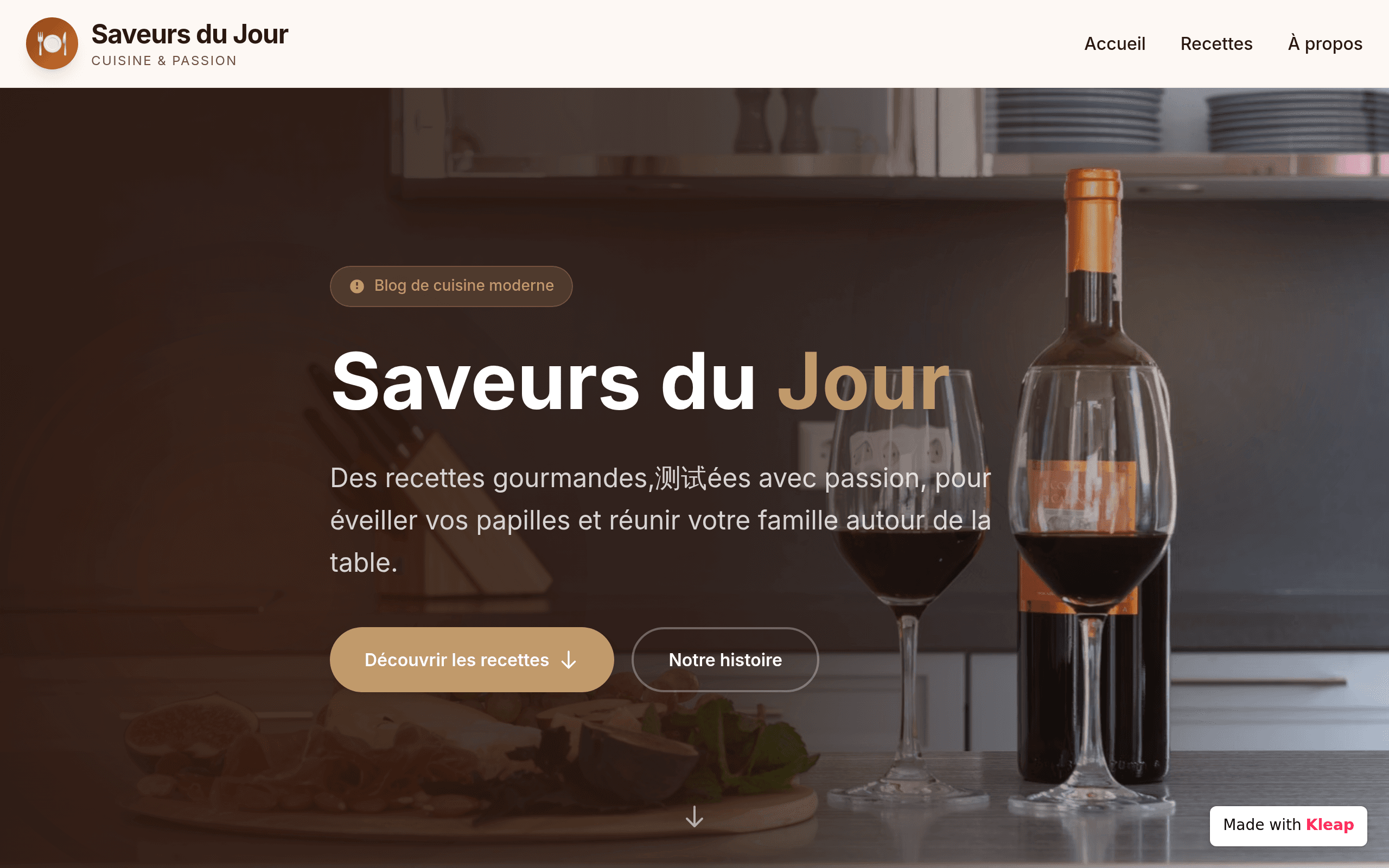 Saveurs du Jour