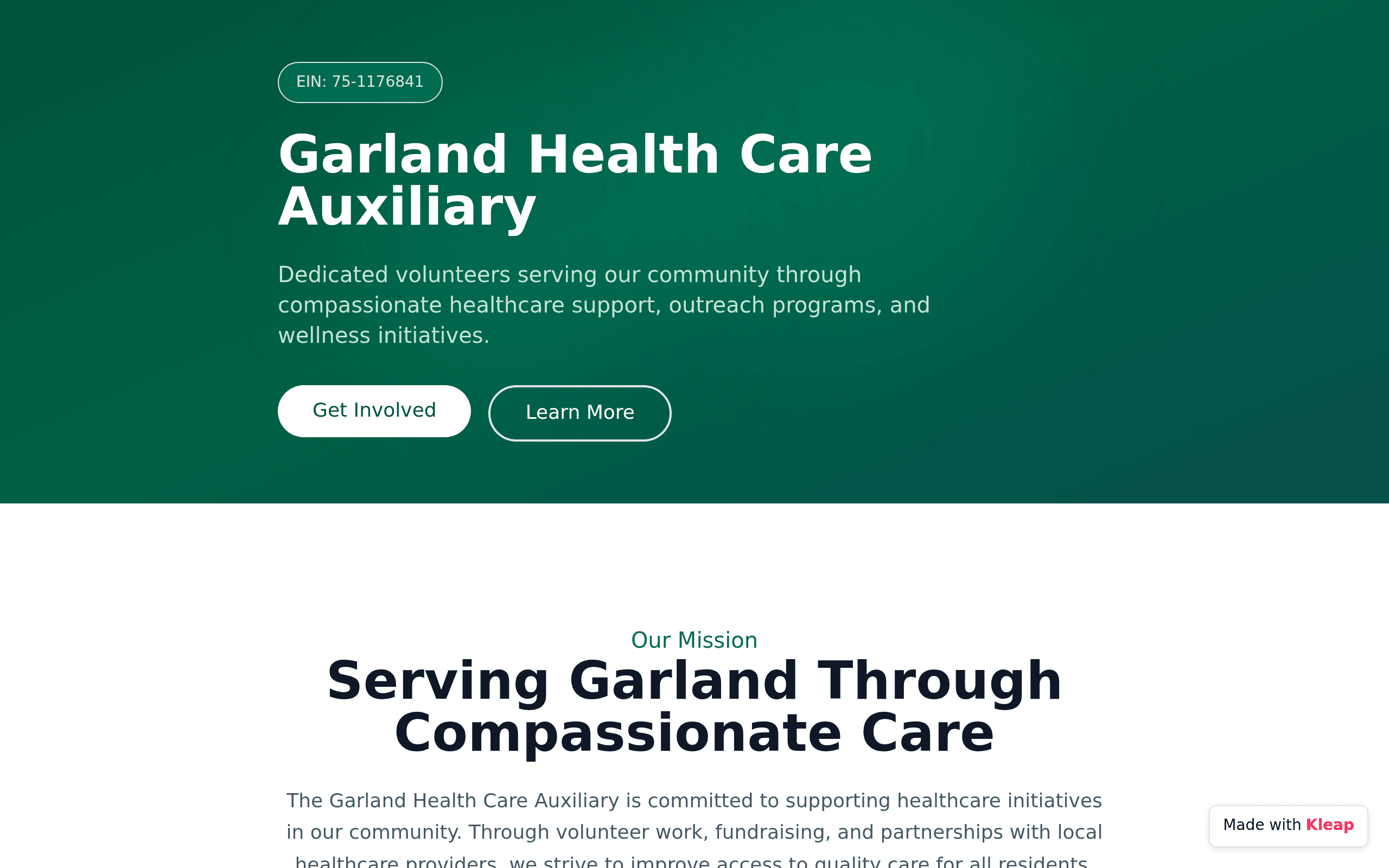 Garland Health Care Auxiliary