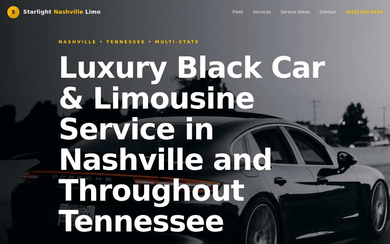 Starlight Nashville Limo