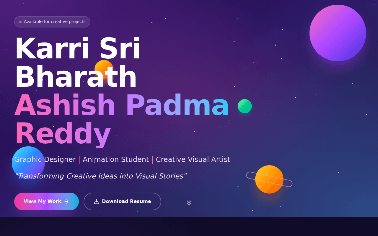 Bharath Ashish — Visual Artist Portfolio