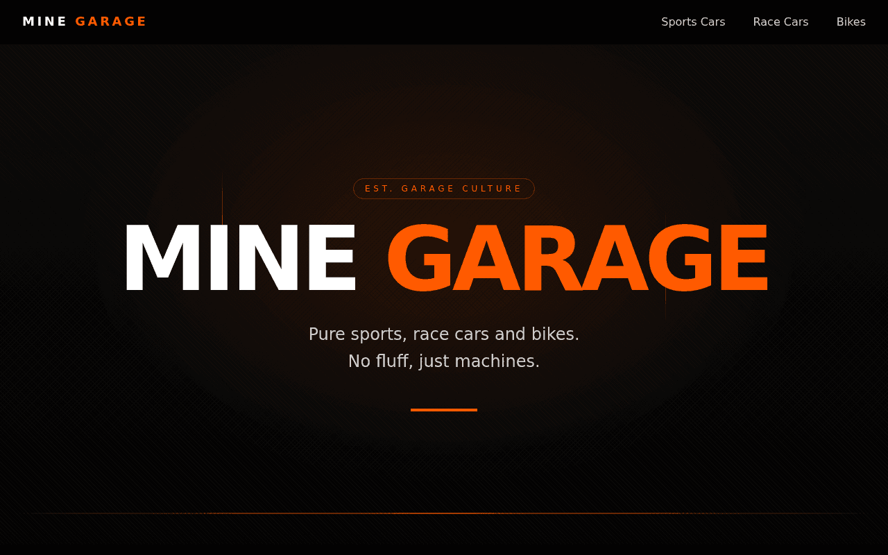 Mine Garage