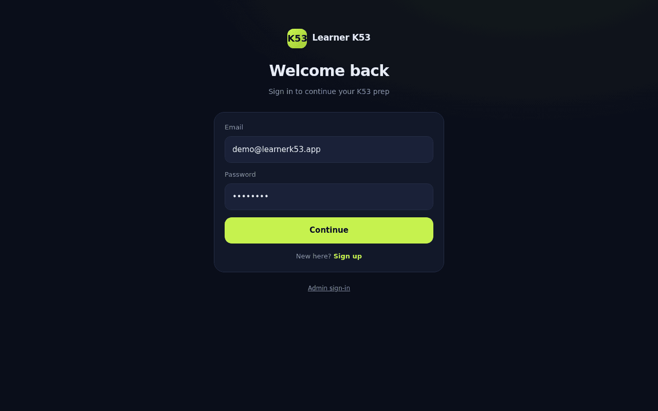 K53 Academy App