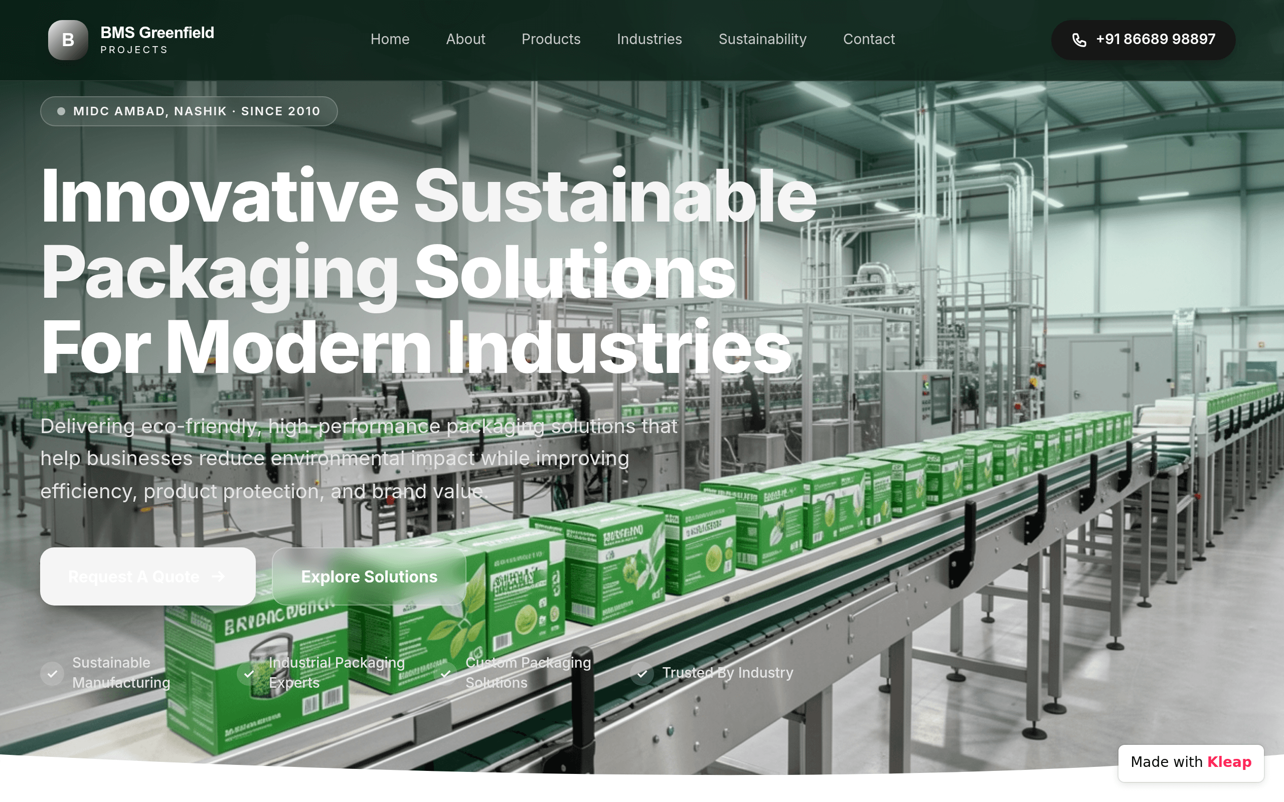 Eco-friendly industrial packaging solutions for modern supply chains.