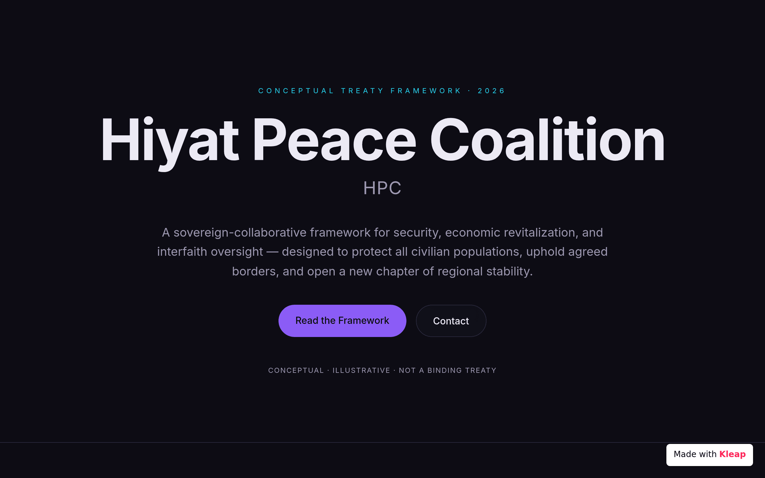 Hiyat Peace Coalition