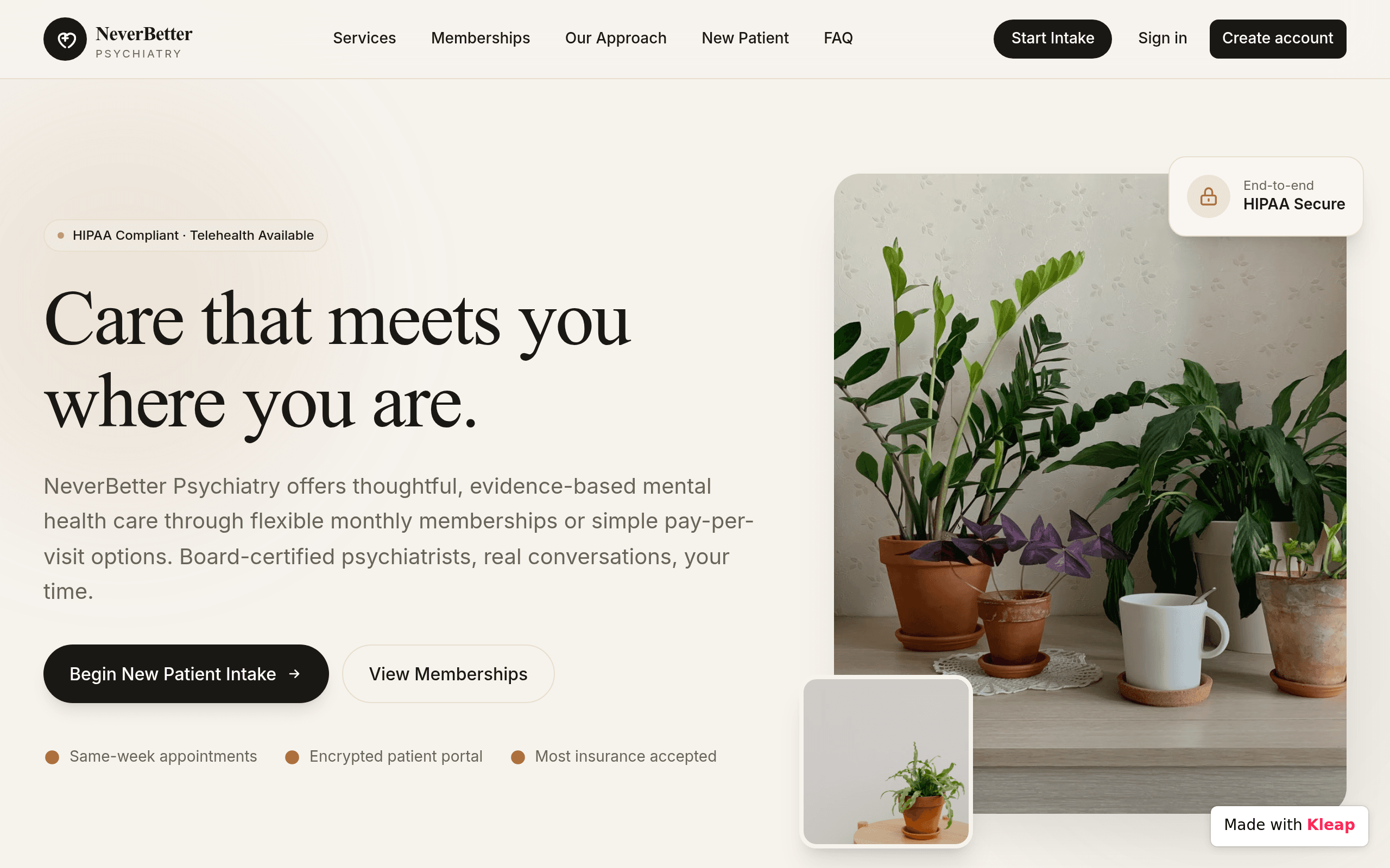 NeverBetter Psychiatry