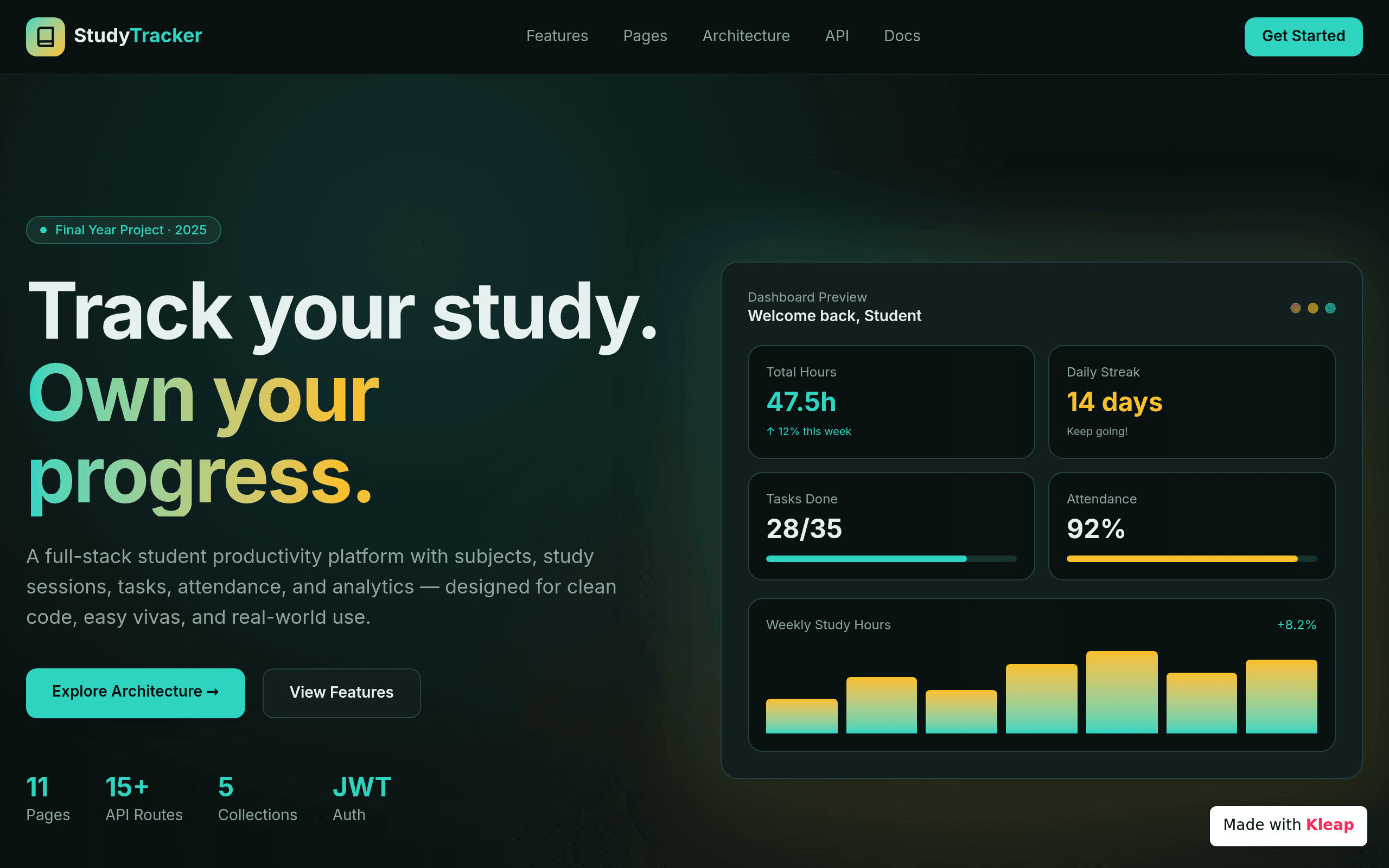 Study Tracker