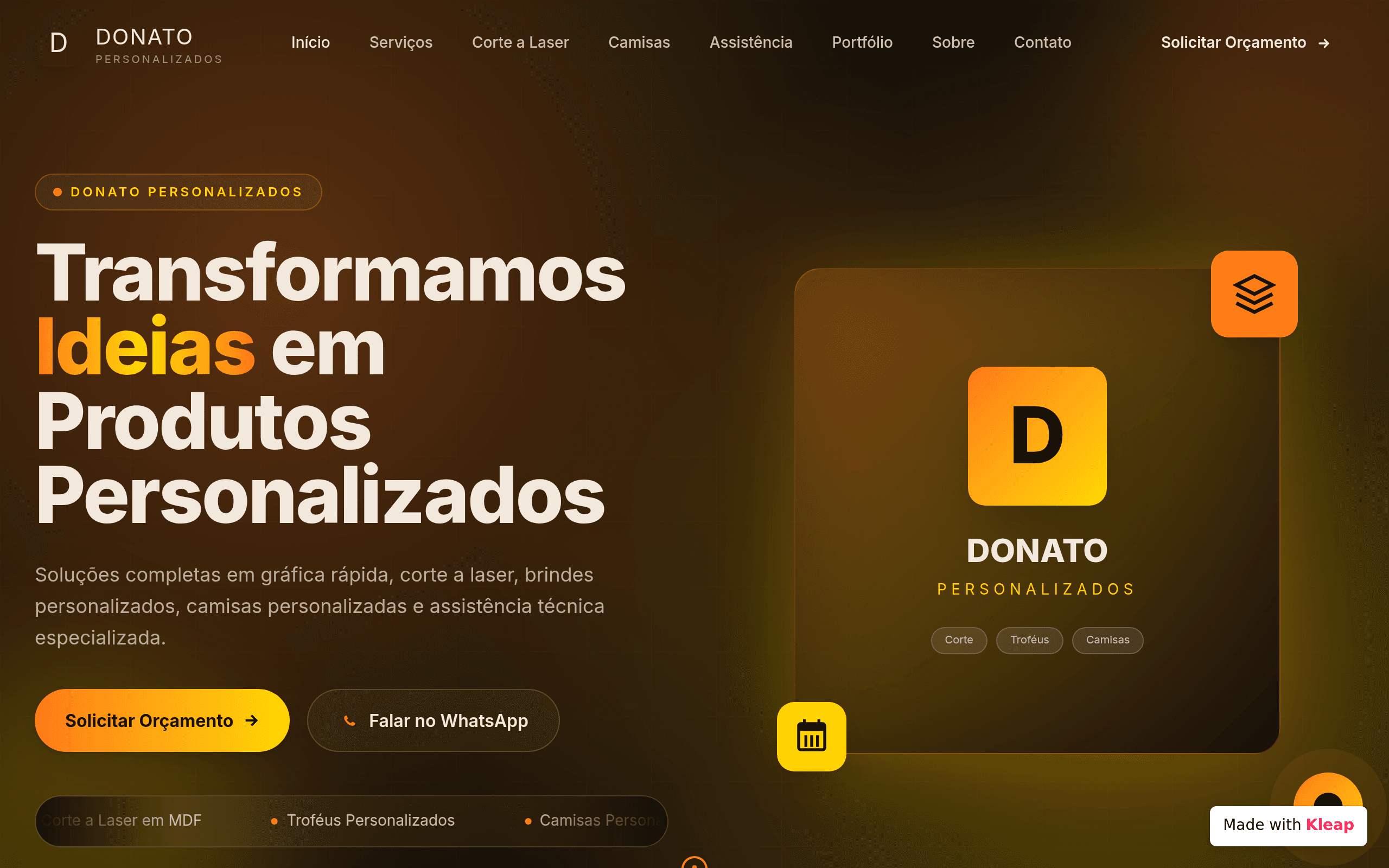 Donato Produtos Personalizados