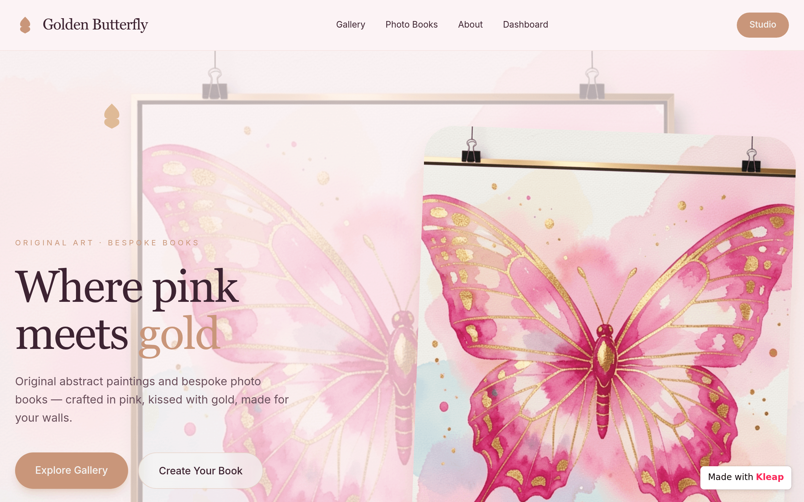 Golden Butterfly