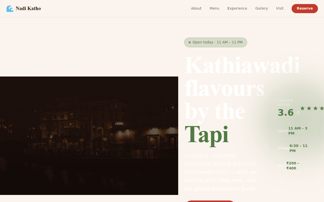 Nadi Katho Restaurant