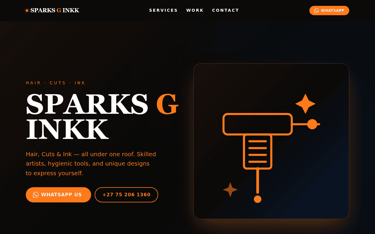 Screenshot of SPARKS G INKK
