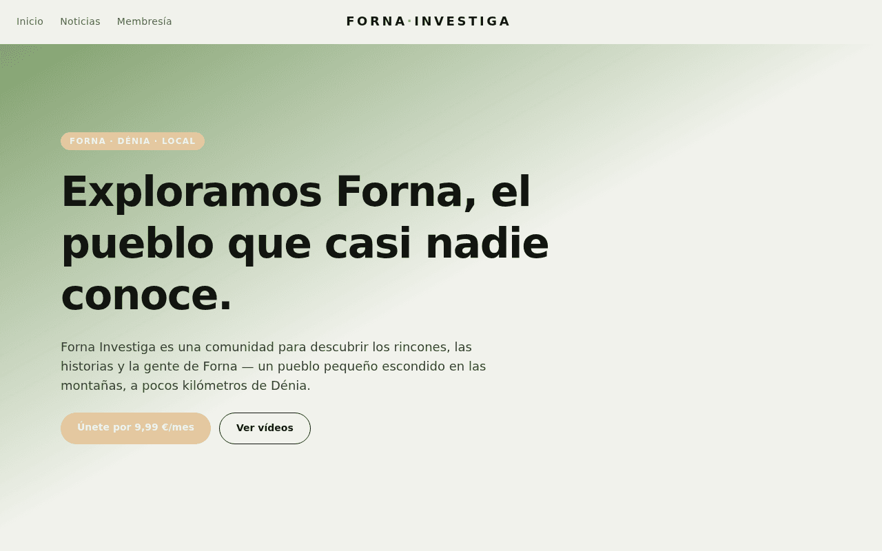 forna investiga