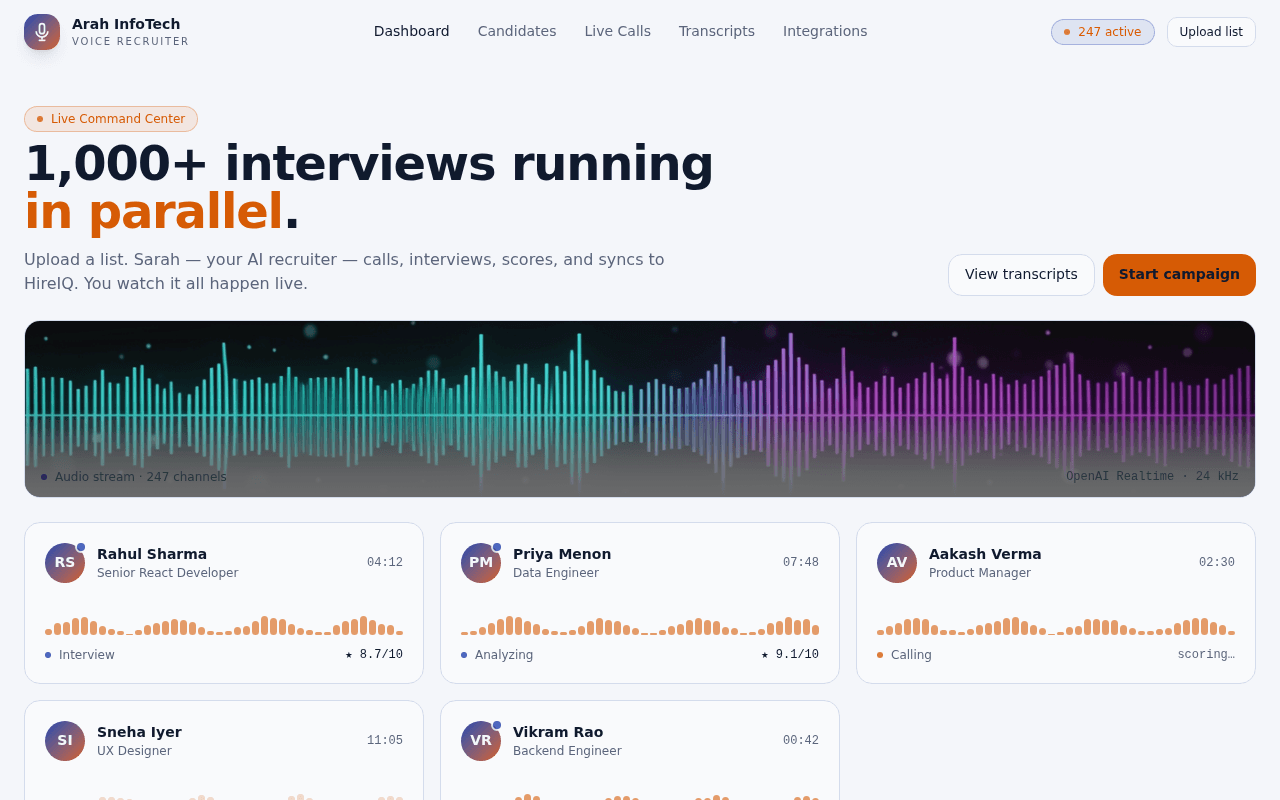 Voice Recruiter