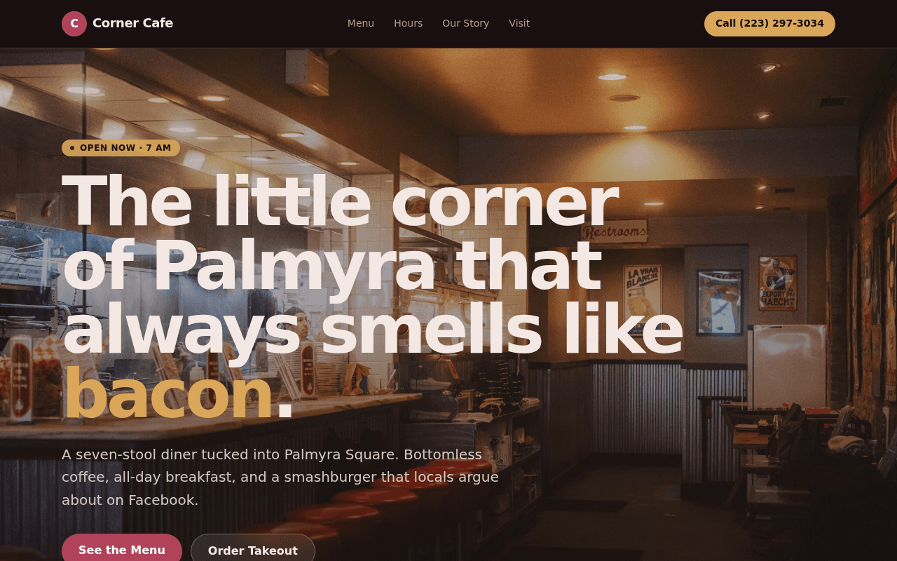 Corner Cafe Palmyra