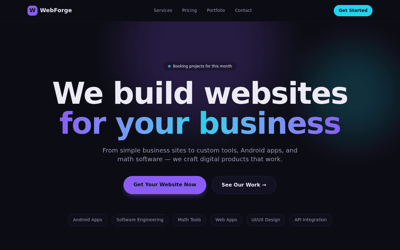 WebForge Studio