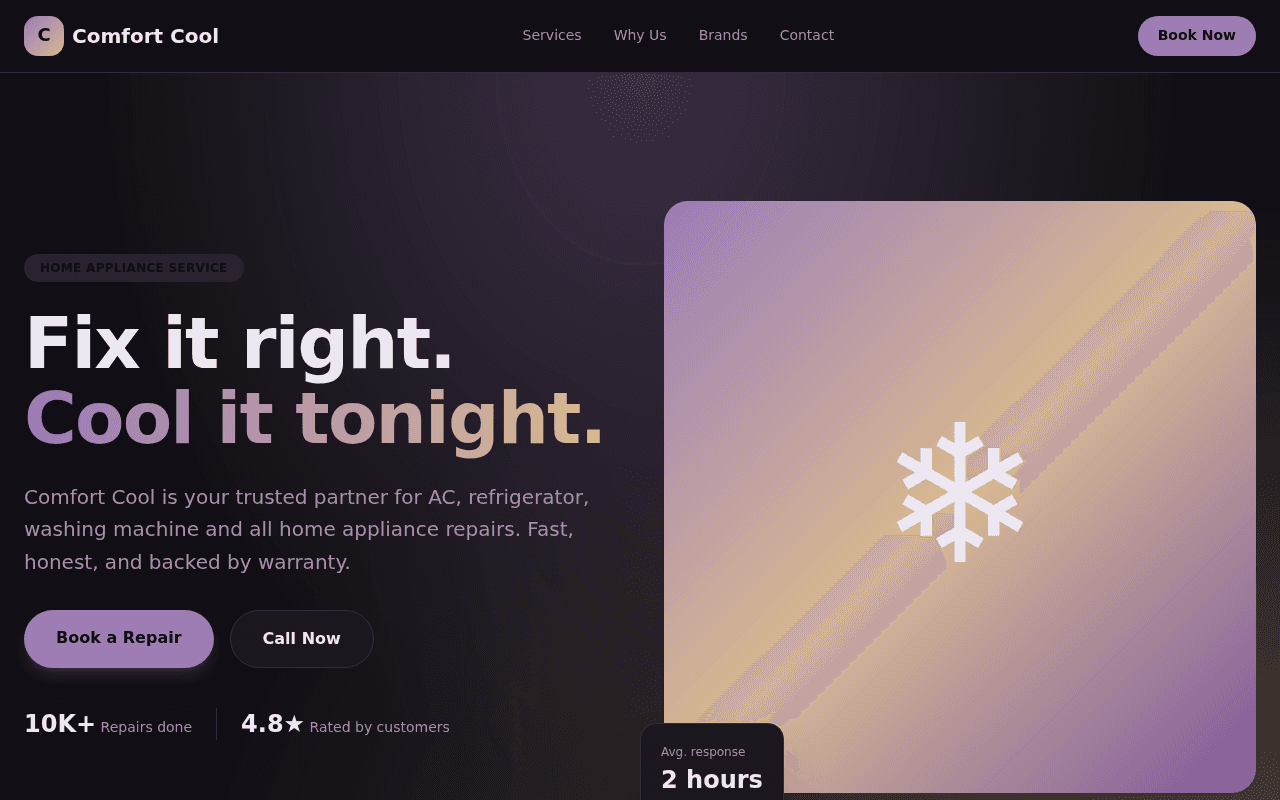 Comfort Cool Service
