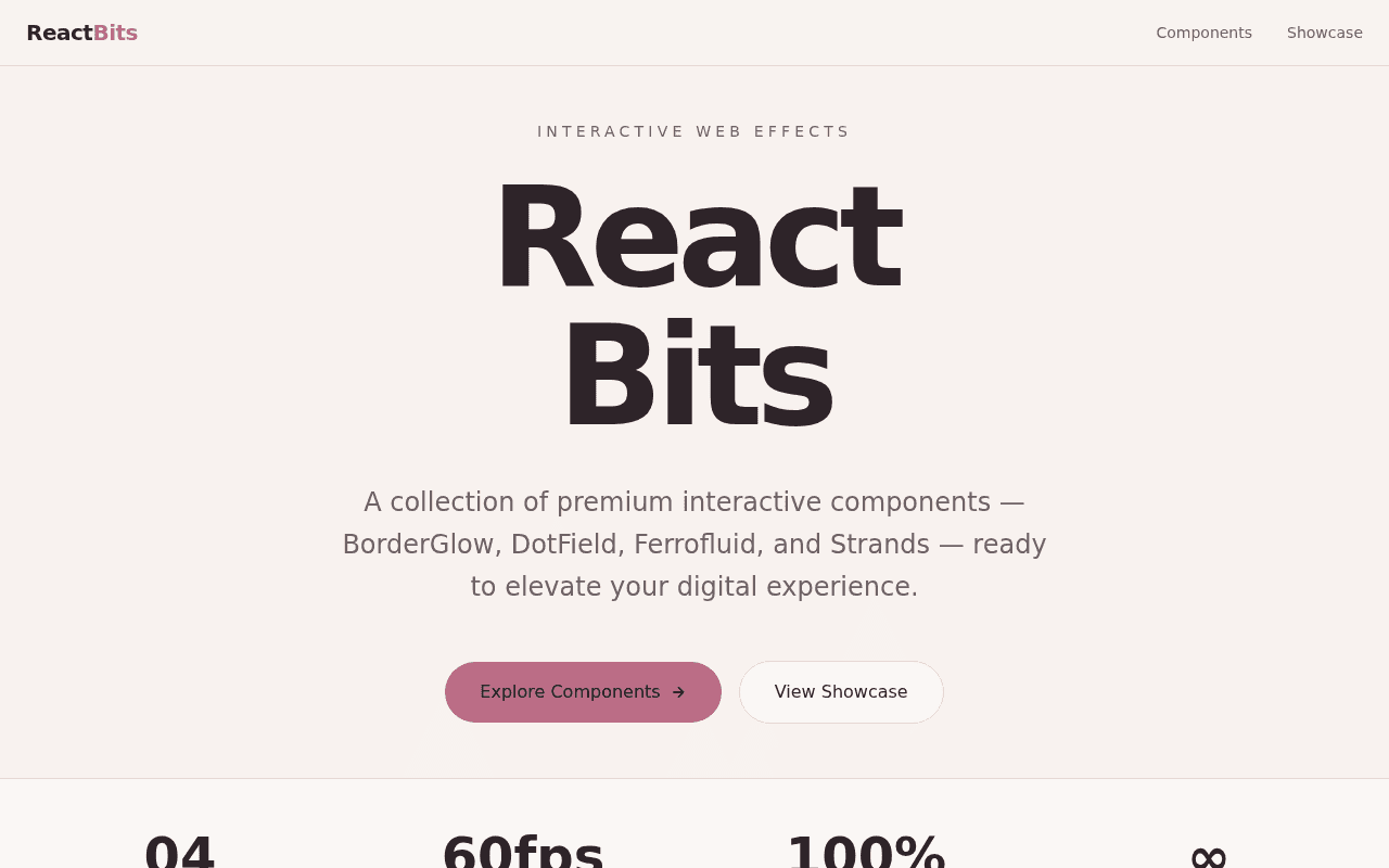 React Bits You
