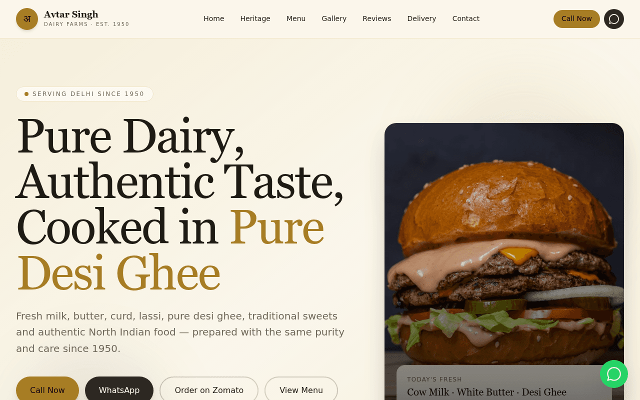 Avtar Singh Dairy Farms