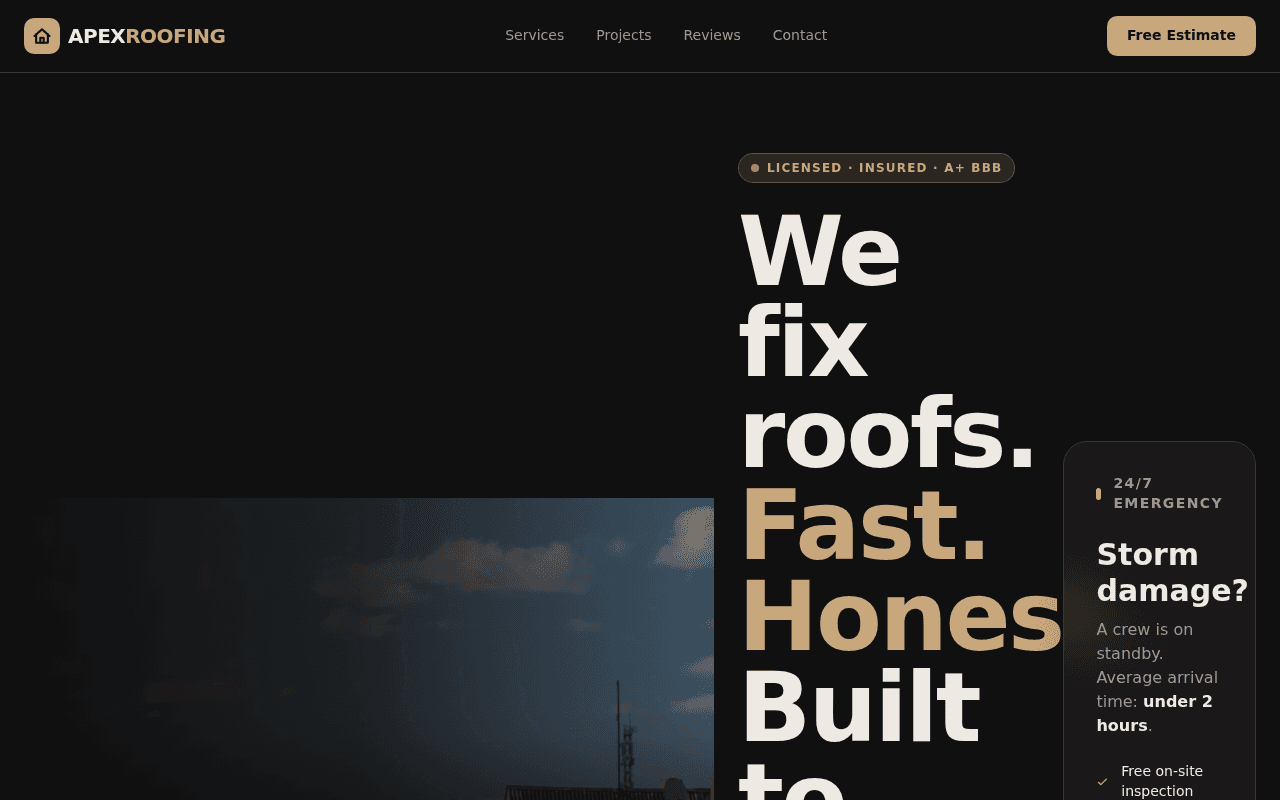 Roof Repair Experts