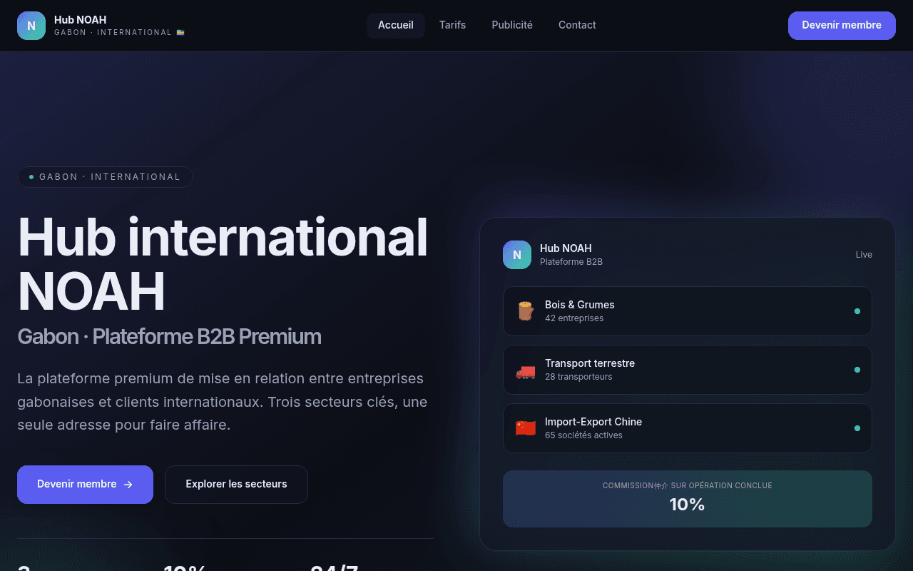 Hub international NOAH