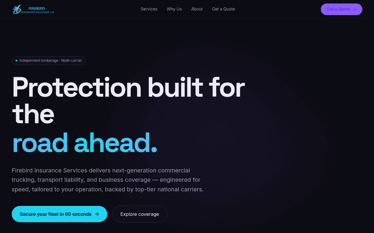 The Homepage Hero Section
