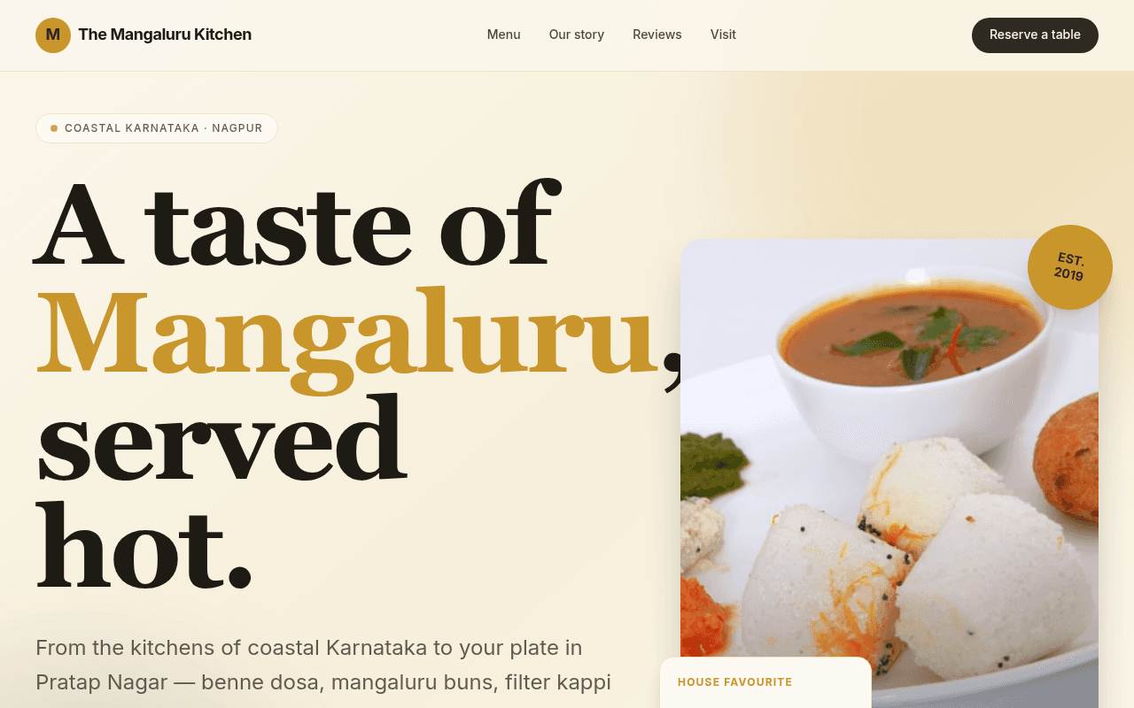 The Mangaluru Kitchen