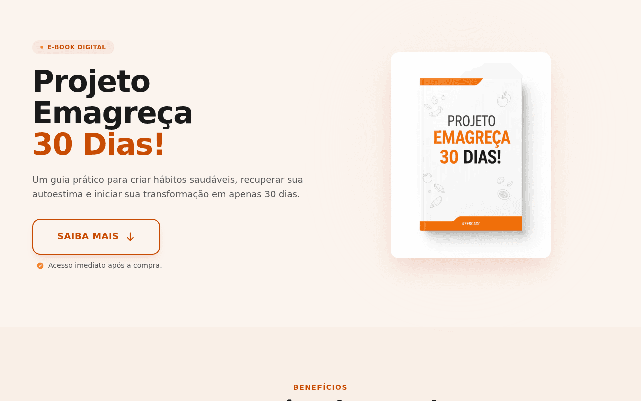 Projeto Emagreça 30 Dias