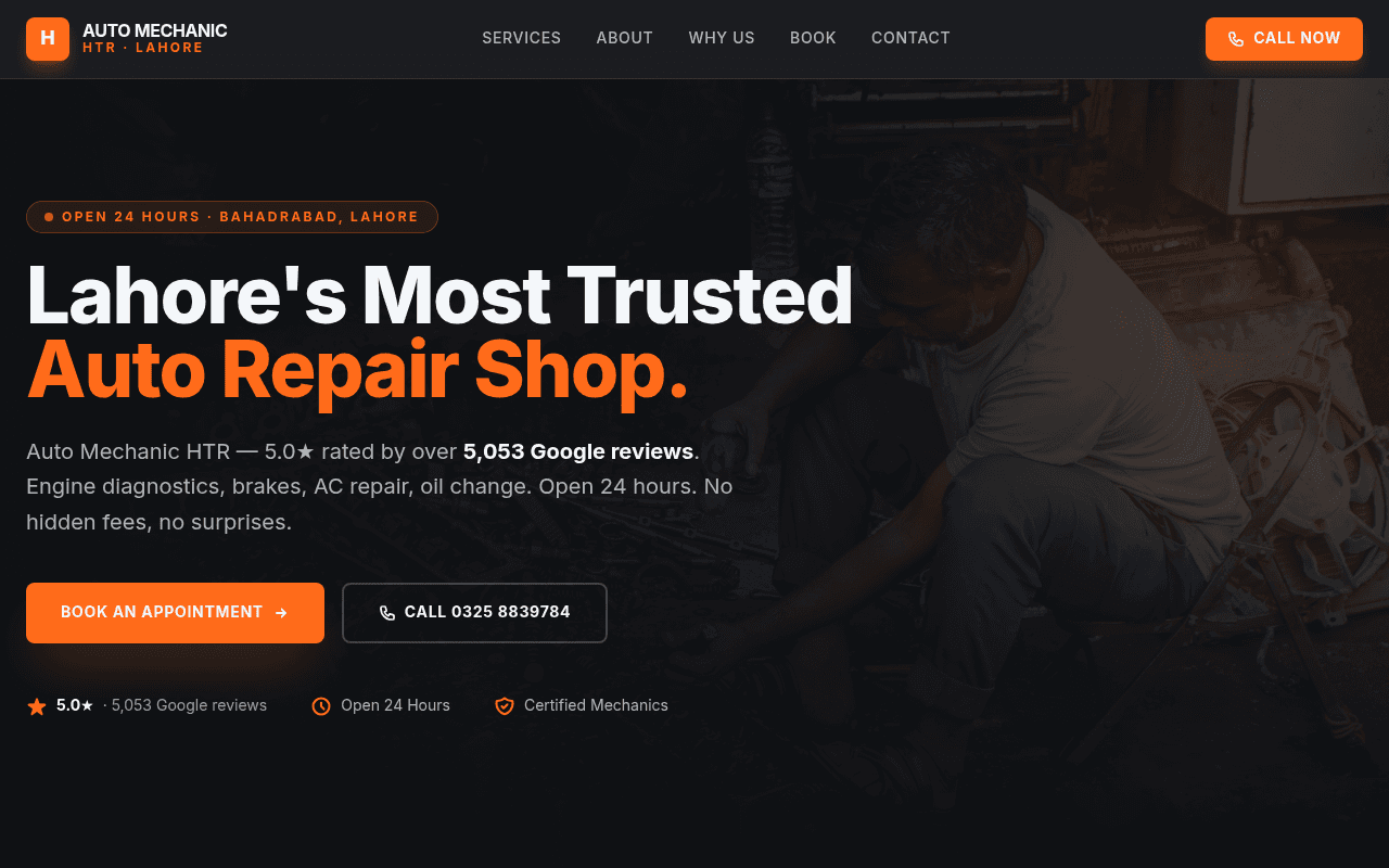 Auto Mechanic HTR