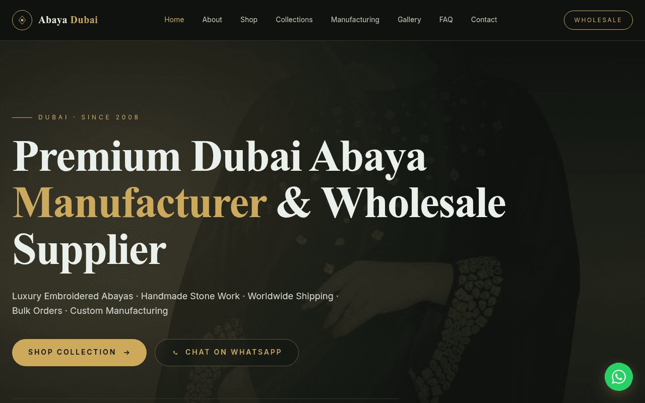 Abaya Dubai Wholesale