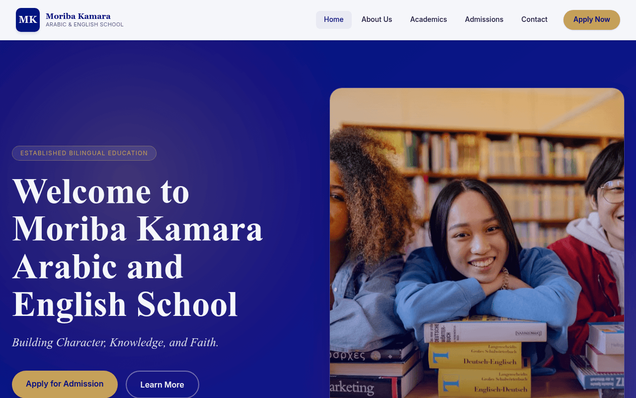 Moriba Kamara Arabic and English School