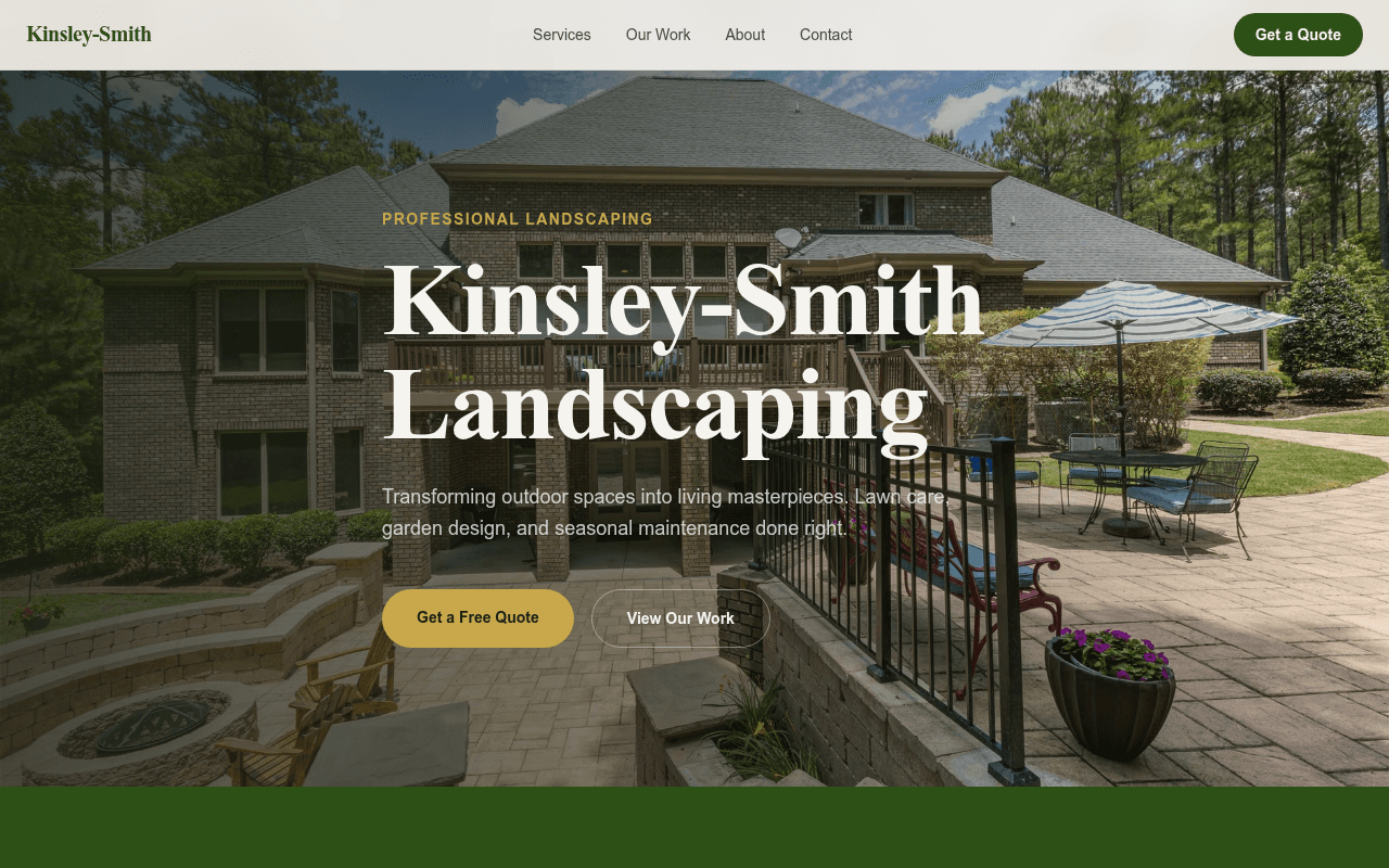 Kinsley-Smith Landscaping