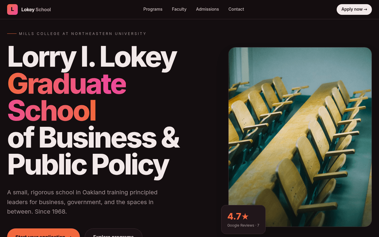 Lokey Graduate School