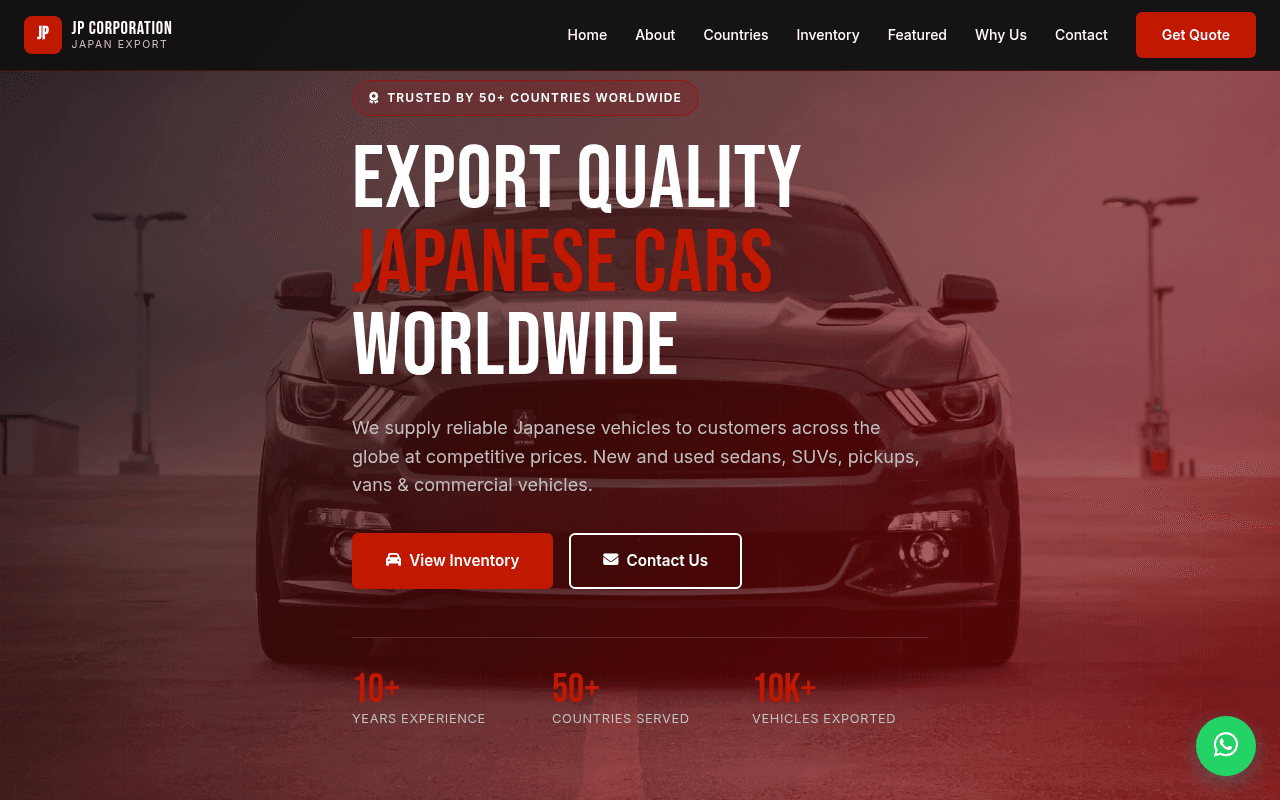 Jp Corporation Japan Export