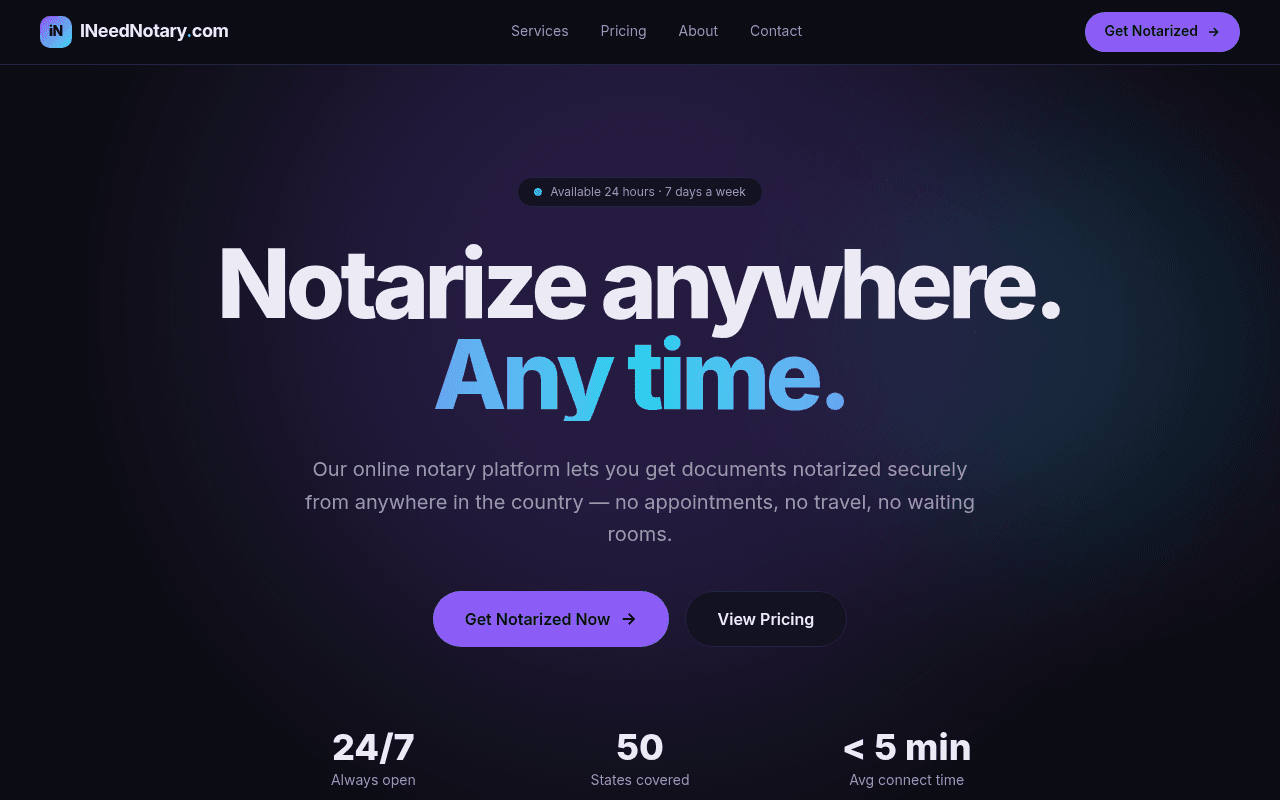 Online Notary