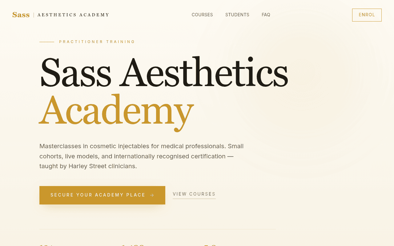 SASS AESTHETICS ACADEMY