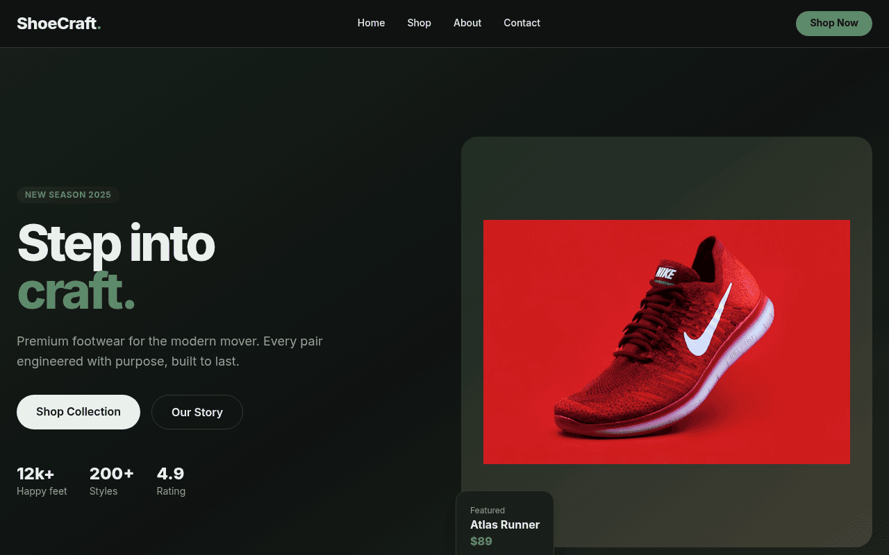 as shoe craft mAKE