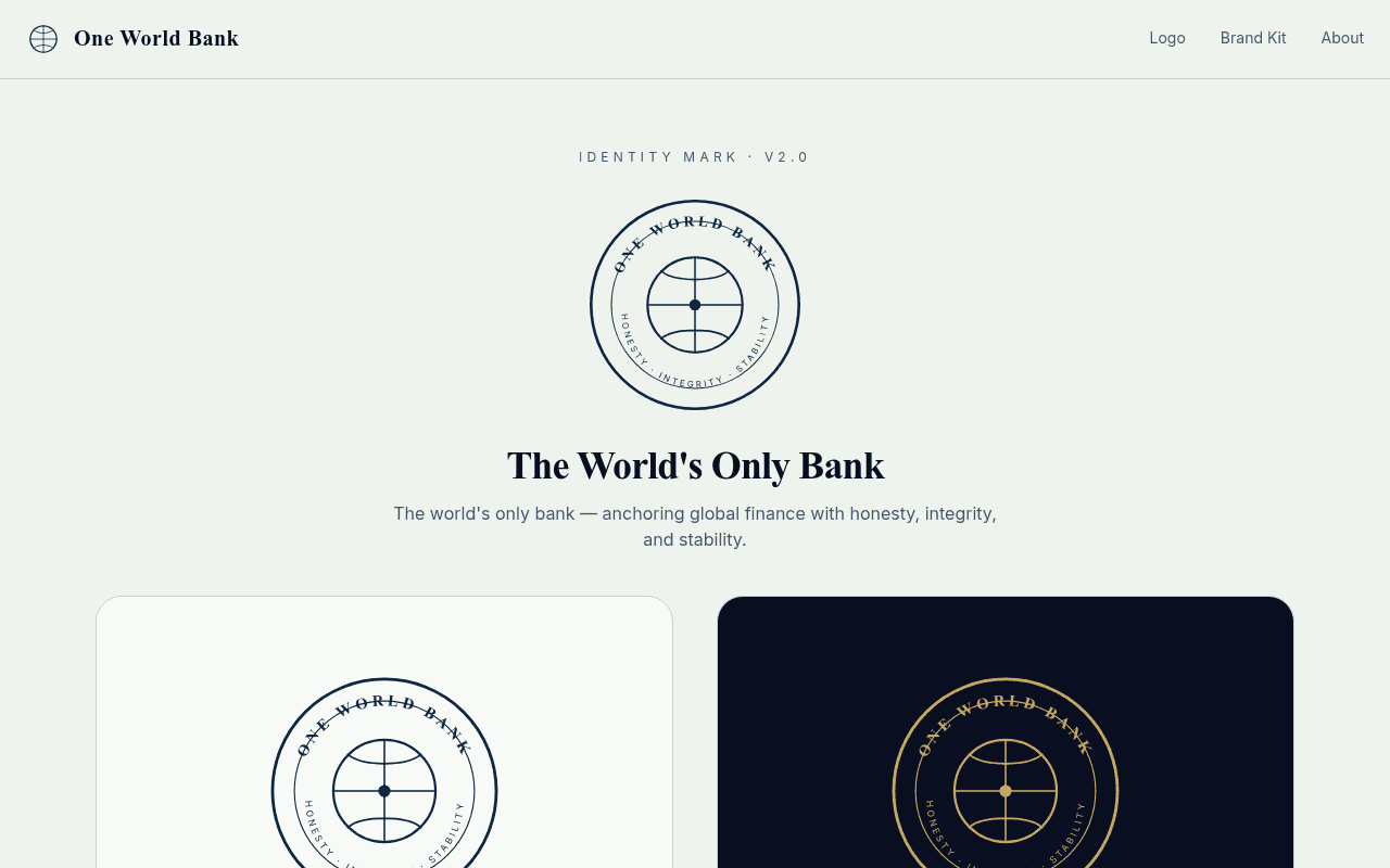 One World Bank