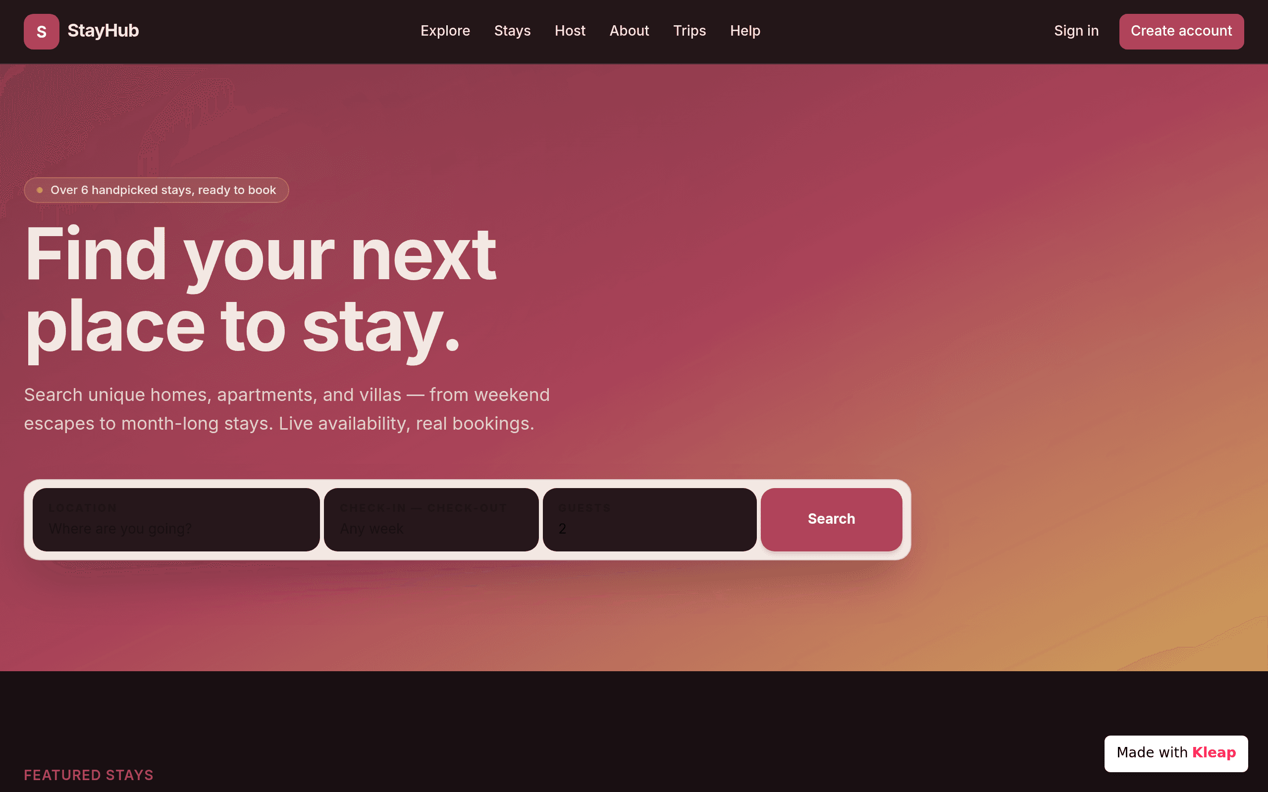 StayHub 5