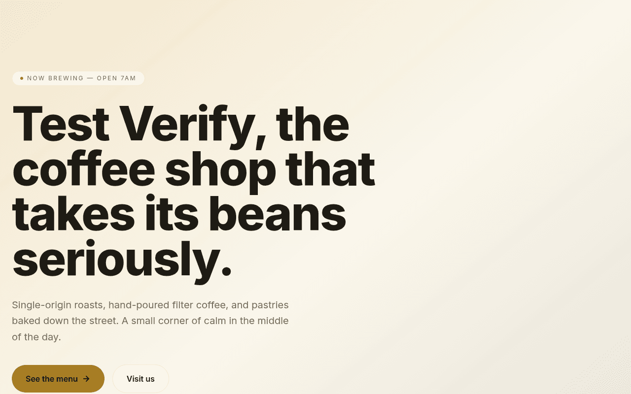 Test Verify