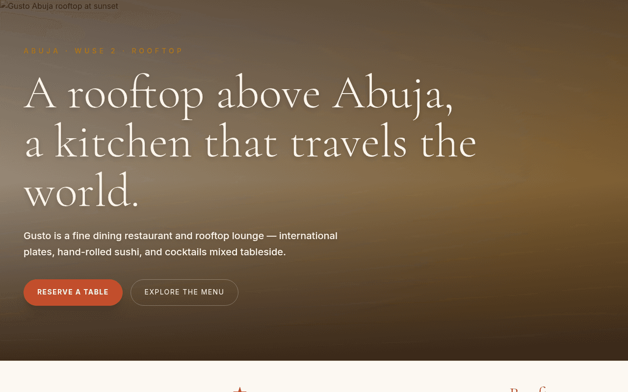 Gusto Abuja