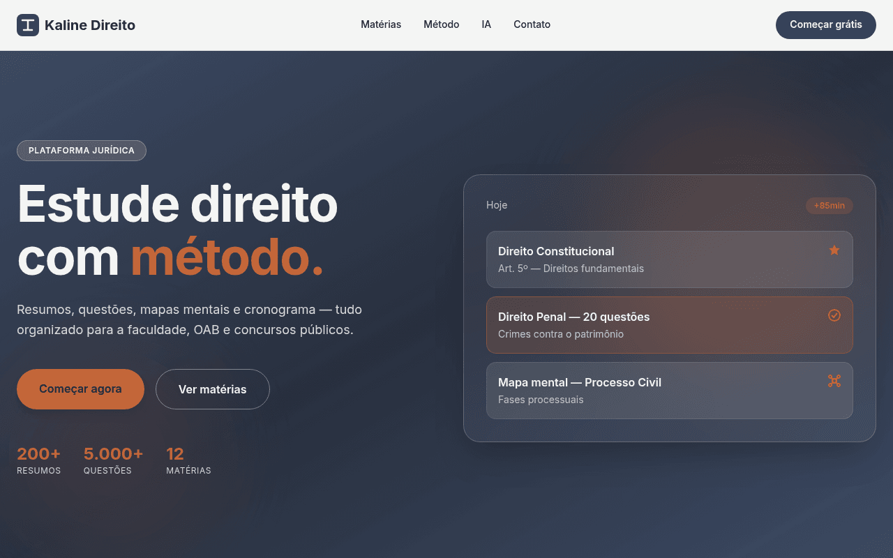 estudos para