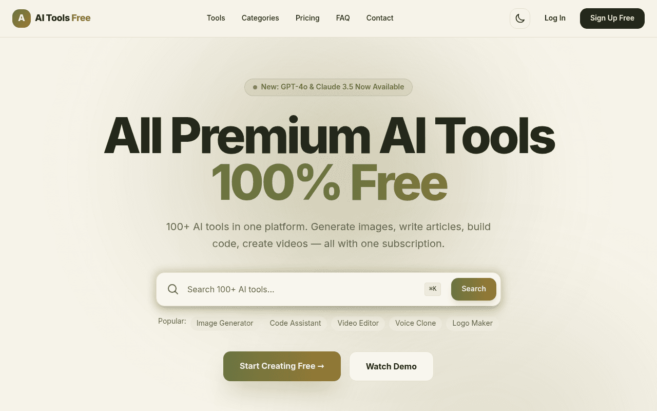 AI TOOLS FREE