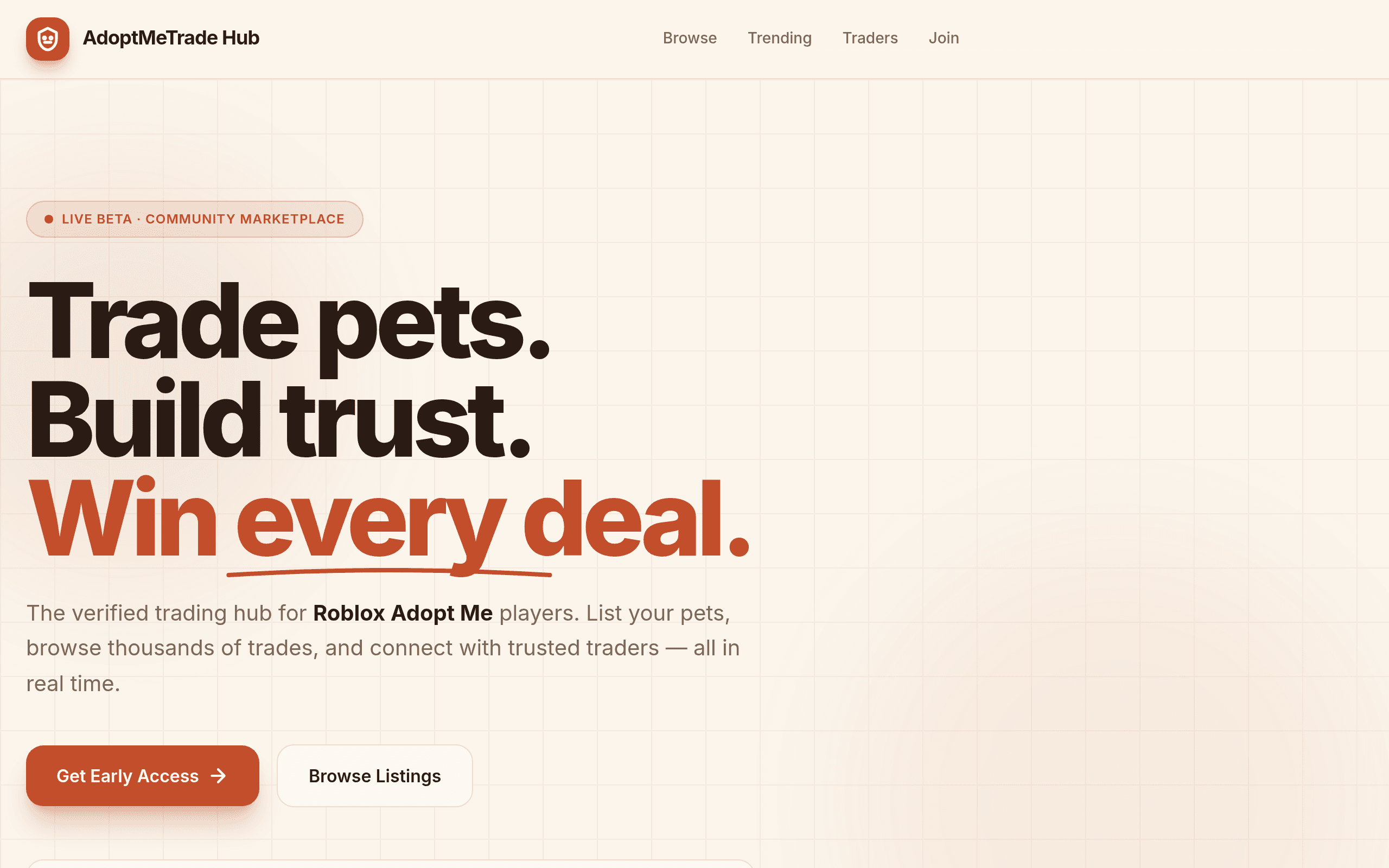 Adopt Me Trading Hub